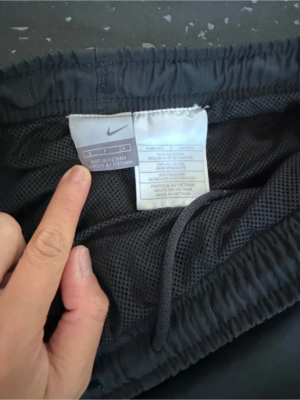 Nike Men's Black Athletic Shorts